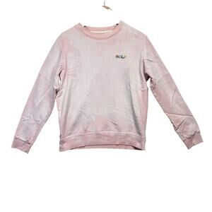 Golf Wang Embroidered 3D Sweater Pink Splatter Sweatshirt Tyler The Creator S